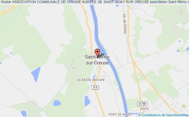 plan association Association Communale De Chasse Agreee De Saint-remy Sur Creuse Saint-Rémy-sur-Creuse