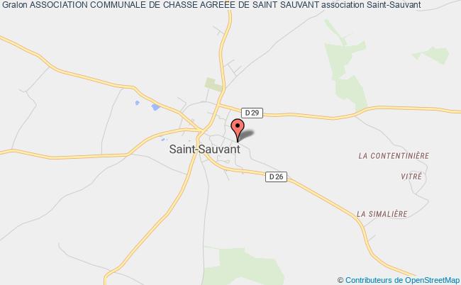 ASSOCIATION COMMUNALE DE CHASSE AGREEE DE SAINT SAUVANT