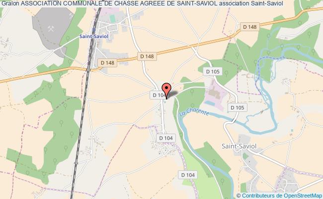plan association Association Communale De Chasse Agreee De Saint-saviol Saint-Saviol