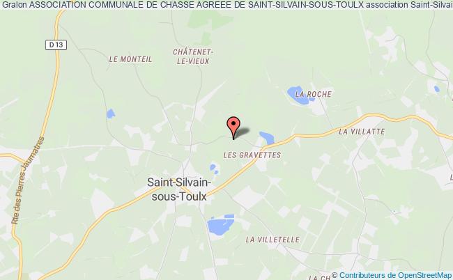 plan association Association Communale De Chasse Agreee De Saint-silvain-sous-toulx Saint-Silvain-sous-Toulx