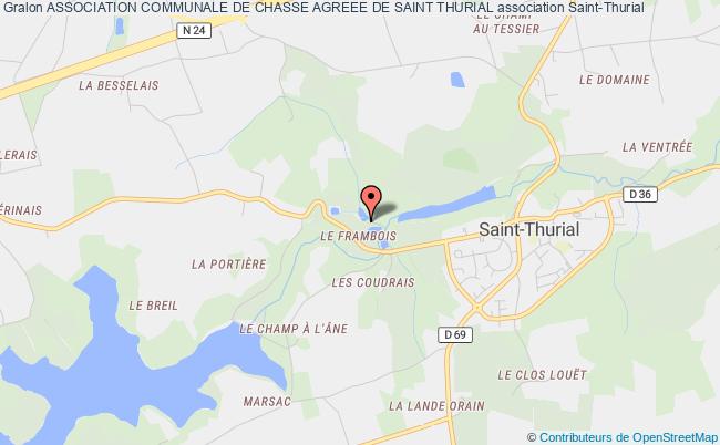 plan association Association Communale De Chasse Agreee De Saint Thurial Saint-Thurial