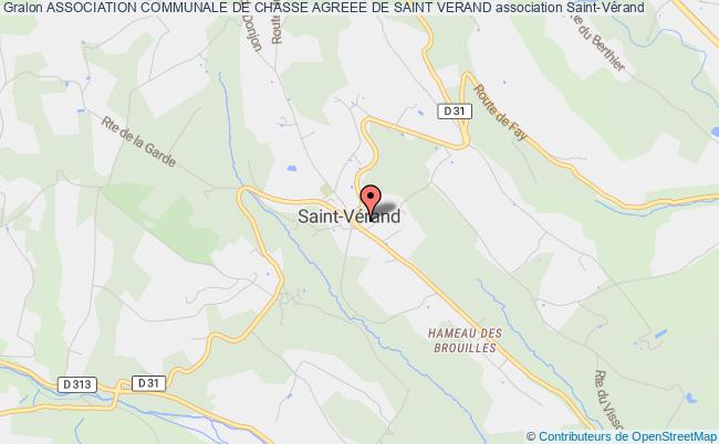 plan association Association Communale De Chasse Agreee De Saint Verand Saint-Vérand