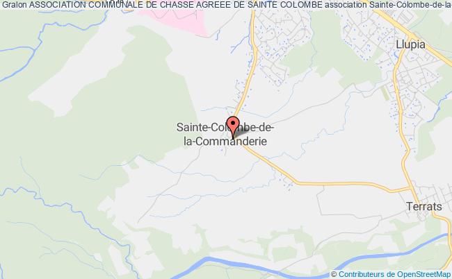 ASSOCIATION COMMUNALE DE CHASSE AGREEE DE SAINTE COLOMBE