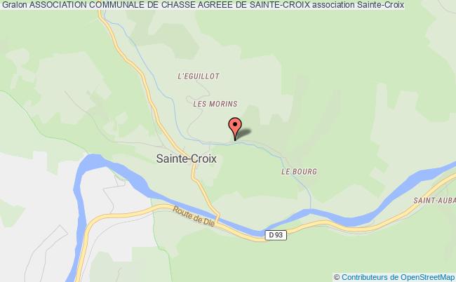ASSOCIATION COMMUNALE DE CHASSE AGREEE DE SAINTE-CROIX