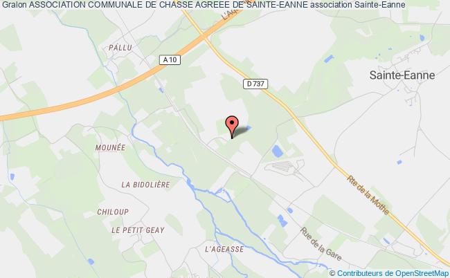 ASSOCIATION COMMUNALE DE CHASSE AGREEE DE SAINTE-EANNE