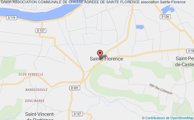 ASSOCIATION COMMUNALE DE CHASSE AGREEE DE SAINTE FLORENCE