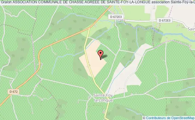 ASSOCIATION COMMUNALE DE CHASSE AGREEE DE SAINTE-FOY-LA-LONGUE