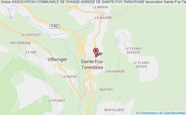 ASSOCIATION COMMUNALE DE CHASSE AGREEE DE SAINTE-FOY-TARENTAISE