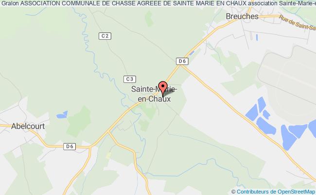 ASSOCIATION COMMUNALE DE CHASSE AGREEE DE SAINTE MARIE EN CHAUX