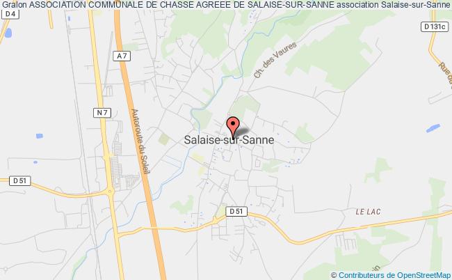 plan association Association Communale De Chasse Agreee De Salaise-sur-sanne Salaise-sur-Sanne