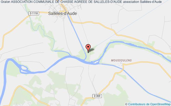 plan association Association Communale De Chasse Agreee De Salleles-d'aude Sallèles-d'Aude