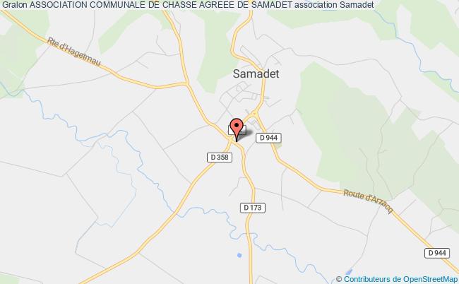 ASSOCIATION COMMUNALE DE CHASSE AGREEE DE SAMADET