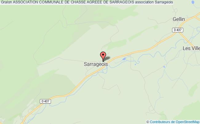 ASSOCIATION COMMUNALE DE CHASSE AGREEE DE SARRAGEOIS