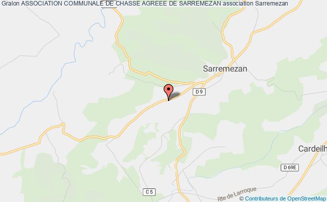 ASSOCIATION COMMUNALE DE CHASSE AGREEE DE SARREMEZAN