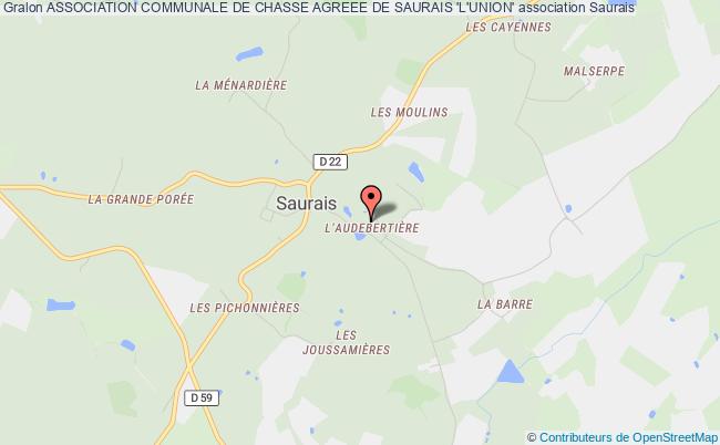 ASSOCIATION COMMUNALE DE CHASSE AGREEE DE SAURAIS 'L'UNION'