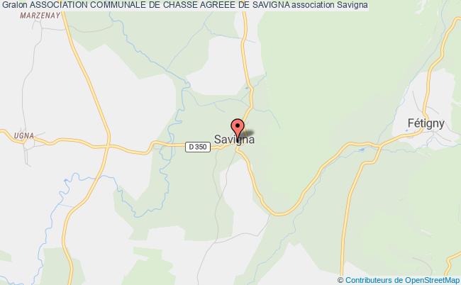 ASSOCIATION COMMUNALE DE CHASSE AGREEE DE SAVIGNA