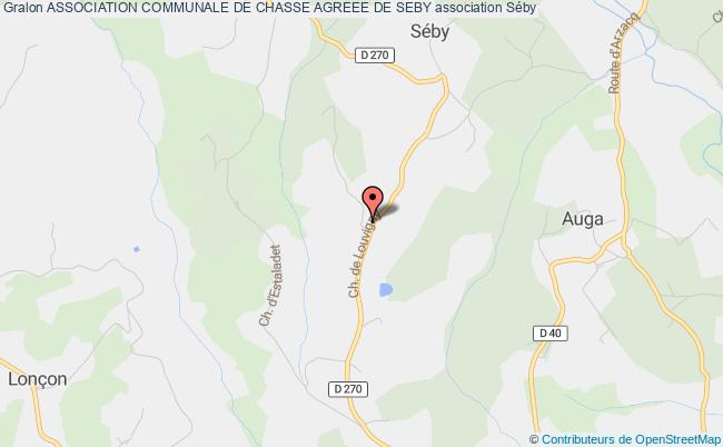 ASSOCIATION COMMUNALE DE CHASSE AGREEE DE SEBY