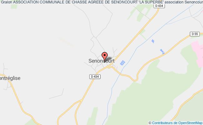 plan association Association Communale De Chasse Agreee De Senoncourt 'la Superbe' Senoncourt