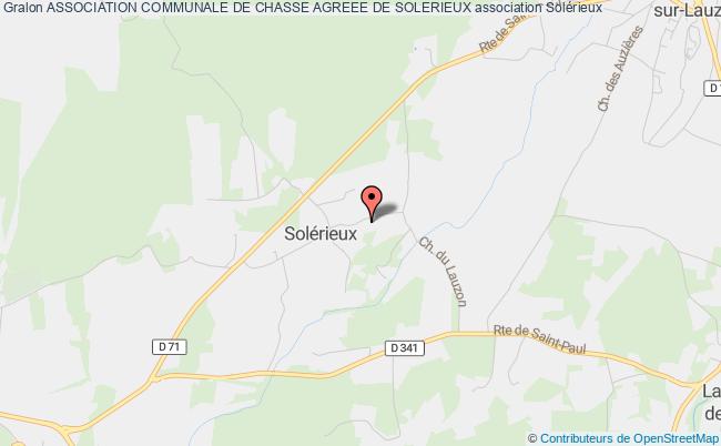 ASSOCIATION COMMUNALE DE CHASSE AGREEE DE SOLERIEUX