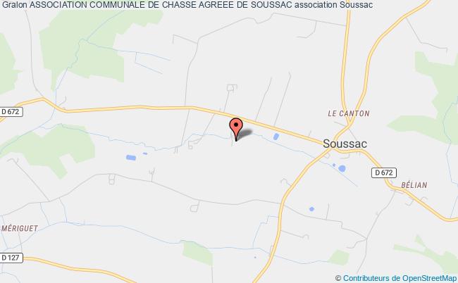plan association Association Communale De Chasse Agreee De Soussac Soussac