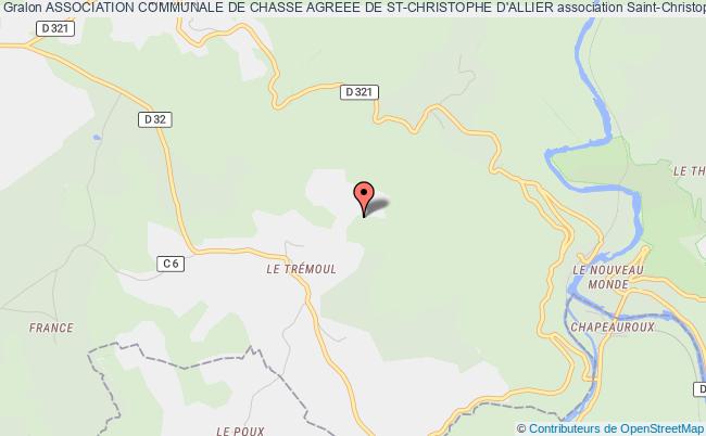 ASSOCIATION COMMUNALE DE CHASSE AGREEE DE ST-CHRISTOPHE D'ALLIER