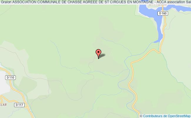 ASSOCIATION COMMUNALE DE CHASSE AGREEE DE ST CIRGUES EN MONTAGNE - ACCA