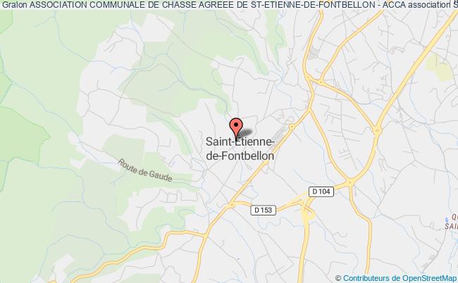 ASSOCIATION COMMUNALE DE CHASSE AGREEE DE ST-ETIENNE-DE-FONTBELLON - ACCA