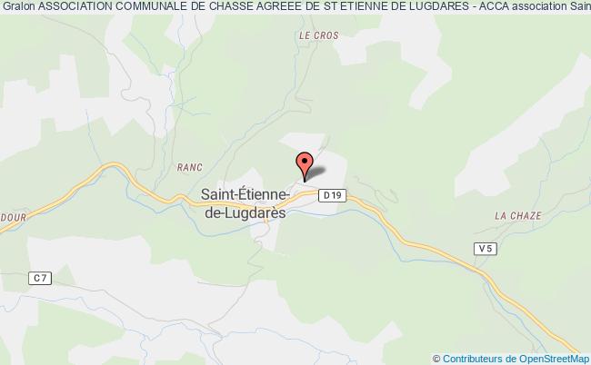 ASSOCIATION COMMUNALE DE CHASSE AGREEE DE ST ETIENNE DE LUGDARES - ACCA