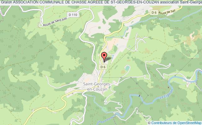 ASSOCIATION COMMUNALE DE CHASSE AGREEE DE ST-GEORGES-EN-COUZAN