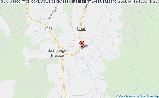 ASSOCIATION COMMUNALE DE CHASSE AGREEE DE ST-LAGER-BRESSAC