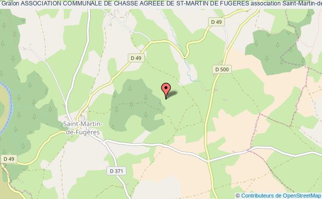ASSOCIATION COMMUNALE DE CHASSE AGREEE DE ST-MARTIN DE FUGERES