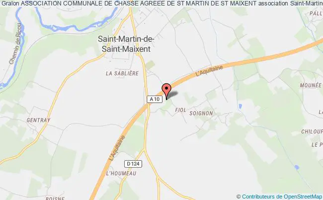 ASSOCIATION COMMUNALE DE CHASSE AGREEE DE ST MARTIN DE ST MAIXENT