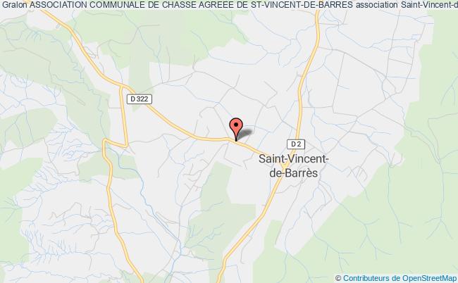 ASSOCIATION COMMUNALE DE CHASSE AGREEE DE ST-VINCENT-DE-BARRES