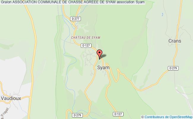 ASSOCIATION COMMUNALE DE CHASSE AGREEE DE SYAM