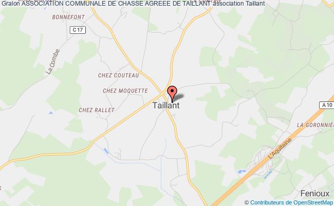 ASSOCIATION COMMUNALE DE CHASSE AGREEE DE TAILLANT