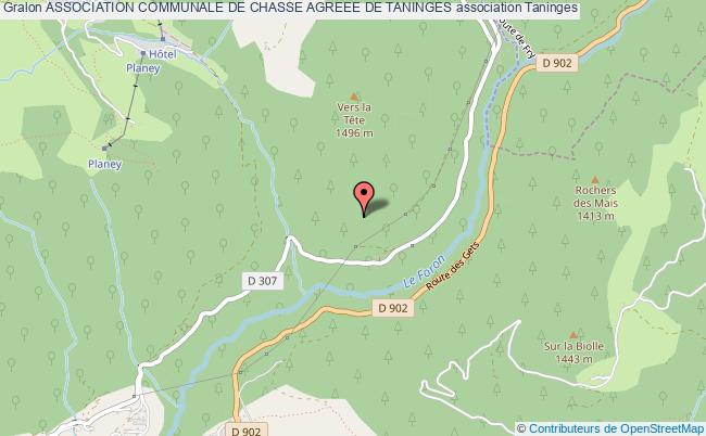 ASSOCIATION COMMUNALE DE CHASSE AGREEE DE TANINGES