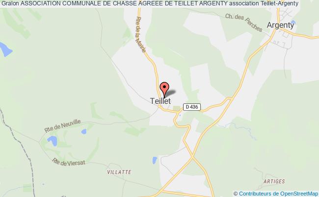 ASSOCIATION COMMUNALE DE CHASSE AGREEE DE TEILLET ARGENTY