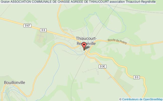 plan association Association Communale De Chasse Agreee De Thiaucourt Thiaucourt-Regniéville