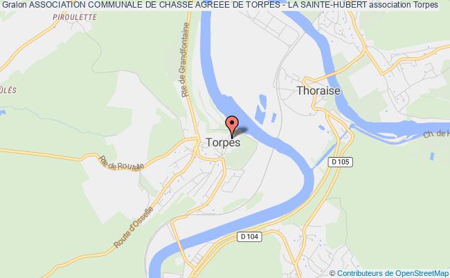ASSOCIATION COMMUNALE DE CHASSE AGREEE DE TORPES - LA SAINTE-HUBERT
