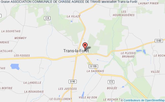 plan association Association Communale De Chasse Agreee De Trans Trans-la-Forêt