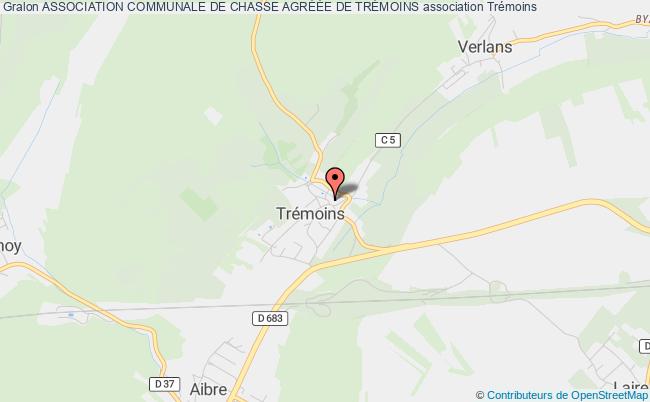 ASSOCIATION COMMUNALE DE CHASSE AGRÉÉE DE TRÉMOINS