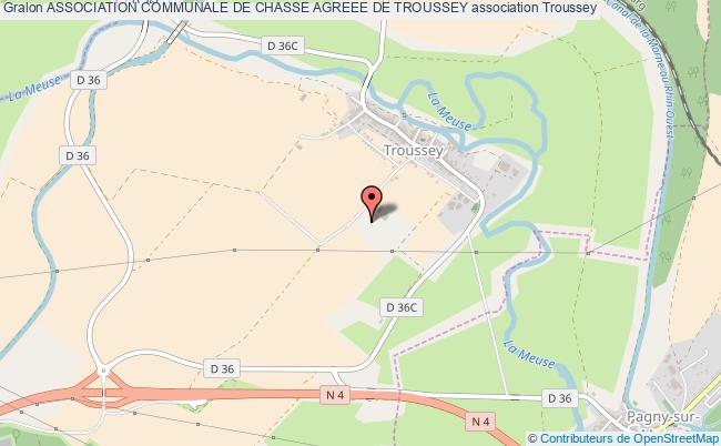 plan association Association Communale De Chasse Agreee De Troussey Troussey