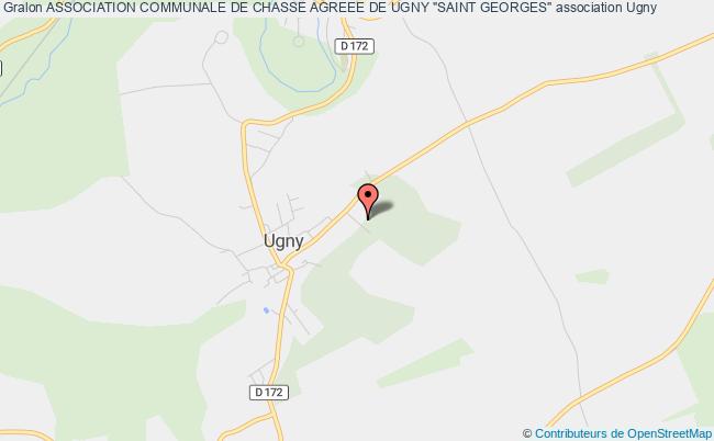 plan association Association Communale De Chasse Agreee De Ugny "saint Georges" Ugny