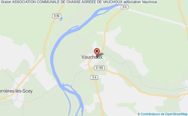 ASSOCIATION COMMUNALE DE CHASSE AGRÉÉE DE VAUCHOUX