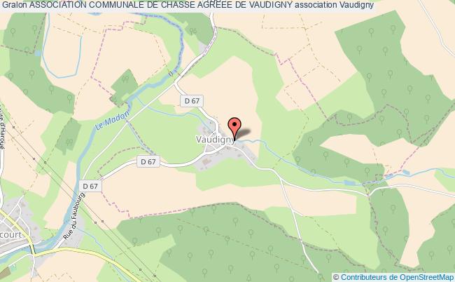 plan association Association Communale De Chasse Agreee De Vaudigny Vaudigny