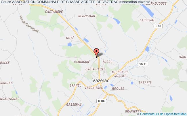 ASSOCIATION COMMUNALE DE CHASSE AGREEE DE VAZERAC