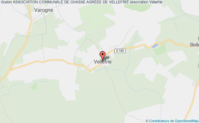 ASSOCIATION COMMUNALE DE CHASSE AGRÉÉE DE VELLEFRIE