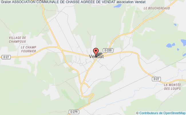 ASSOCIATION COMMUNALE DE CHASSE AGRÉÉE DE VENDAT