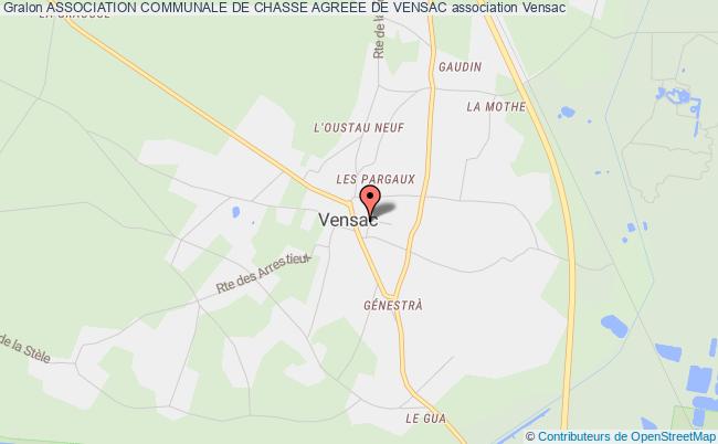 ASSOCIATION COMMUNALE DE CHASSE AGREEE DE VENSAC