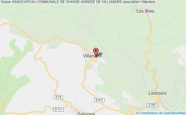 ASSOCIATION COMMUNALE DE CHASSE AGREEE DE VILLANIERE